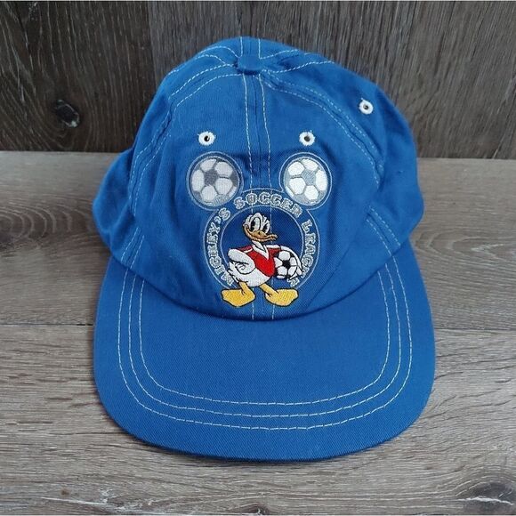 Vintage Disney Mickey's Soccer League Hat OSFA - Picture 1 of 8